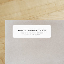 Ny klassisk, minimalistisk modern Chic-Returadress