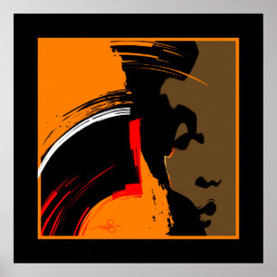 Ny konst för kvinnors Abstrakt Poster