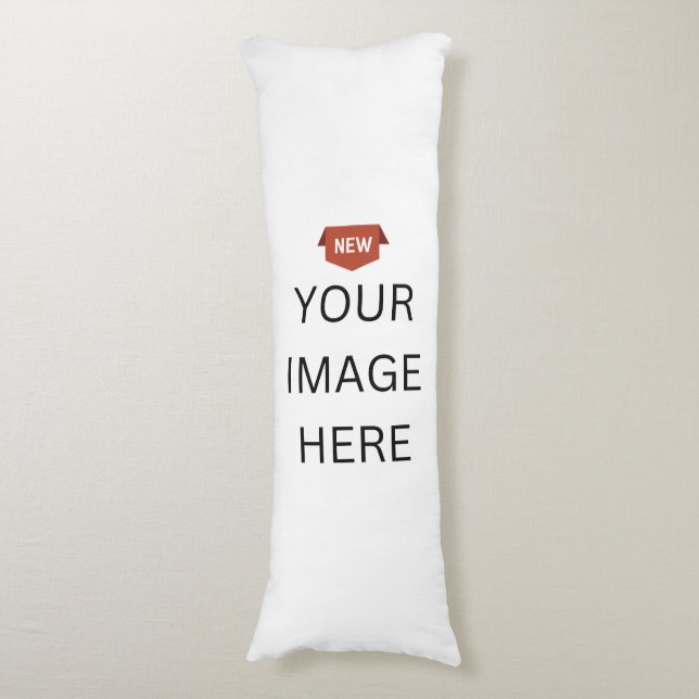 NY! Kroppsstift - Bomull - 20 x 54 tum - Anpassa Kroppskudde (Framsidan Vertikal)