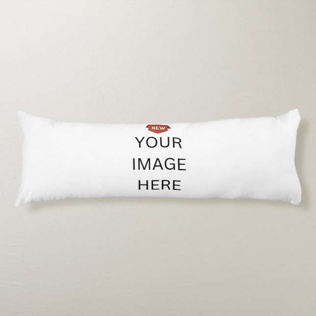 NY! Kroppsstift - lång 20-tums x 54-tums - Anpassa Kroppskudde (Framsidan)
