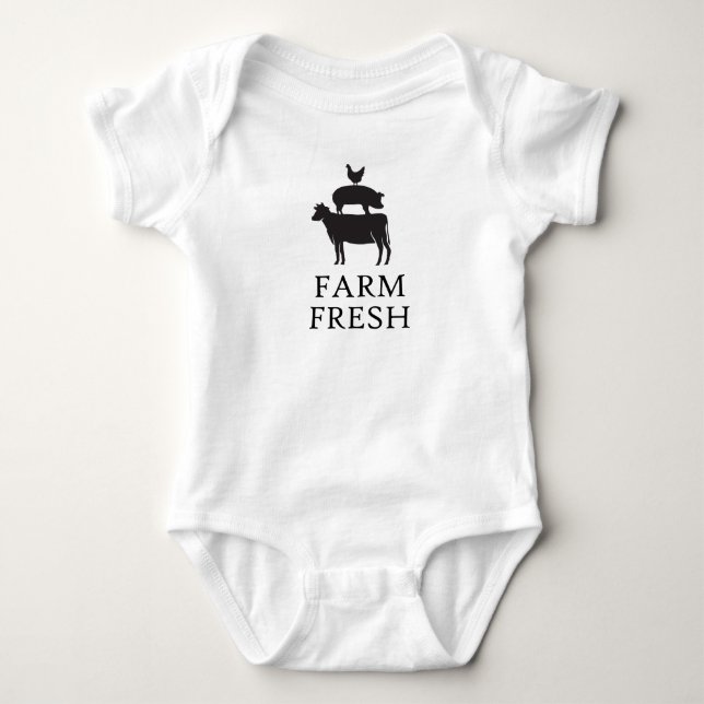 Ny lantgård, boskap t shirt (Framsida)