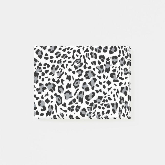 Ny Leopardsstruktur 4 Post-it Block (Framsida)