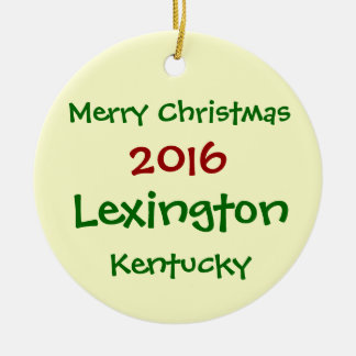 NY LEXINGTON KENTUCKY JULPRYDNAD 2016 JULGRANSPRYDNAD KERAMIK