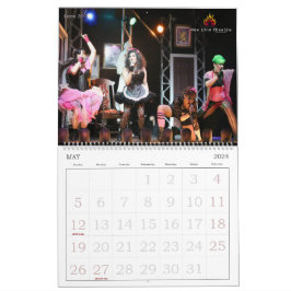 Ny linjeteater 2024-kalender kalender
