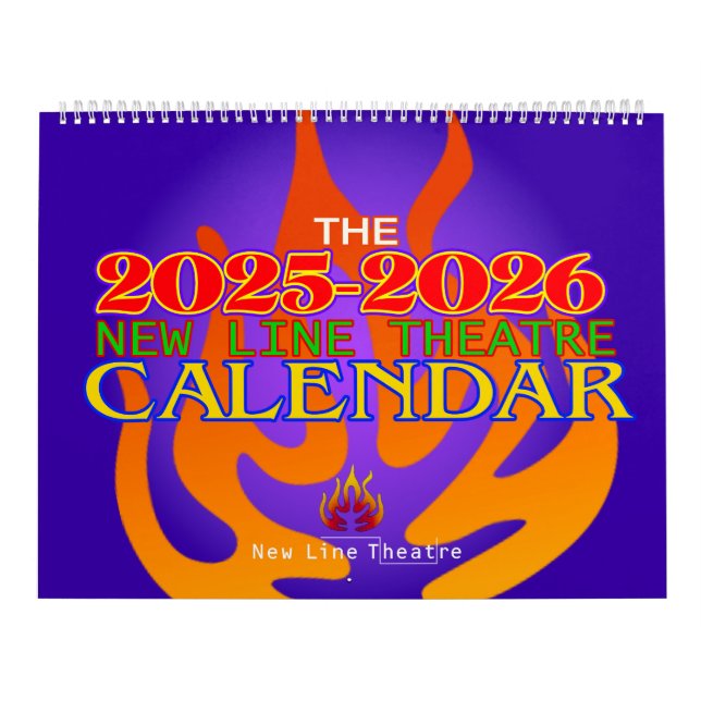 Ny linjeteater 2025-2026 Fotokalender Kalender (Omslag)