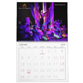 Ny linjeteater 2025-kalender kalender