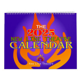 Ny linjeteater 2025-kalender kalender
