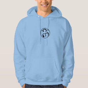 Ny ljus MonsoonlogotypHoodie - - blått Sweatshirt