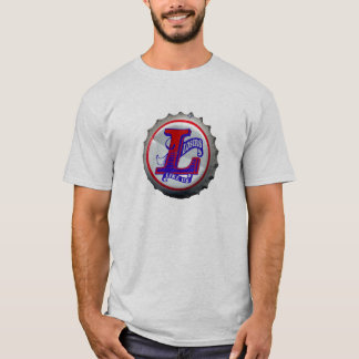 Ny LOGOTYP för FÖRLORARE BOTTLECAP Tee Shirt