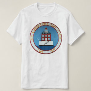 Ny London avsatsfyr, Connecticut T-tröja T-shirt
