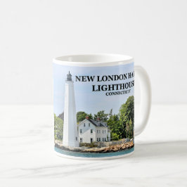Ny London hamnfyr, Connecticut mugg