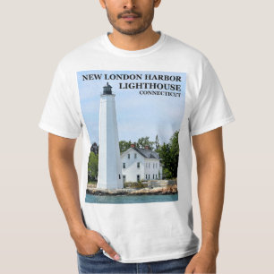 Ny London hamnfyr, CT-T-tröja T Shirt