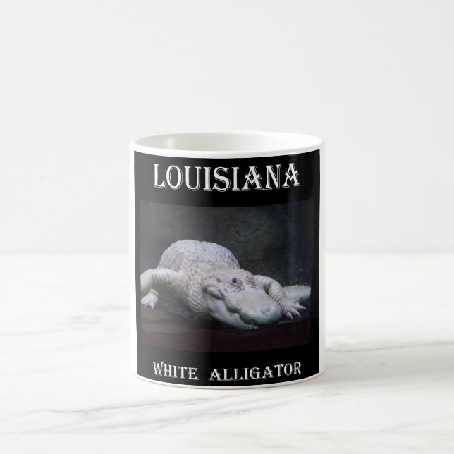 Ny Louisiana vitalligator Kaffemugg (Center)