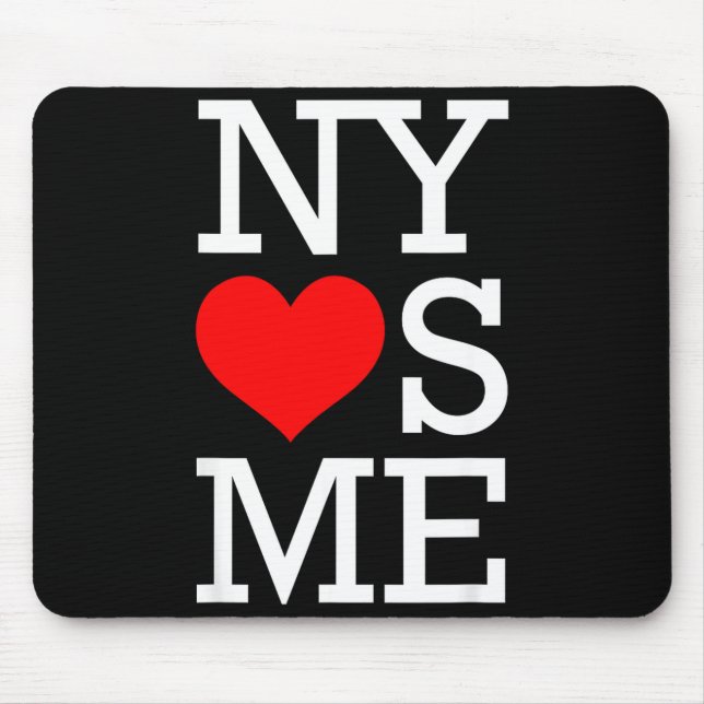 Ny Loves Me Funny I Heart New York  Musmatta (Framsidan)