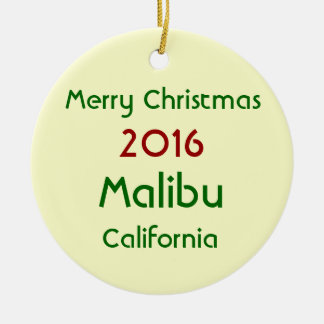 NY MALIBU KALIFORNIEN JULPRYDNAD 2016 JULGRANSPRYDNAD KERAMIK