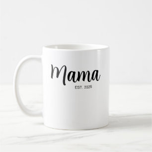 Ny Mamma Est , Blivande Mamma , Personlig Mammaste Kaffemugg