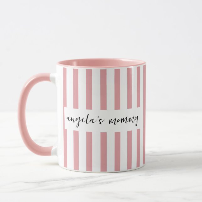 Ny Mamma Mugg, Mormor Mugg, Graviditet Annonsering Mugg (Vänster)