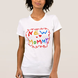 Ny Mamma-skjortor för primär Färg Tee
