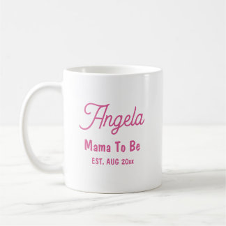 Ny Mamma Som Ska Bli Mamma Anpassad Kaffemugg