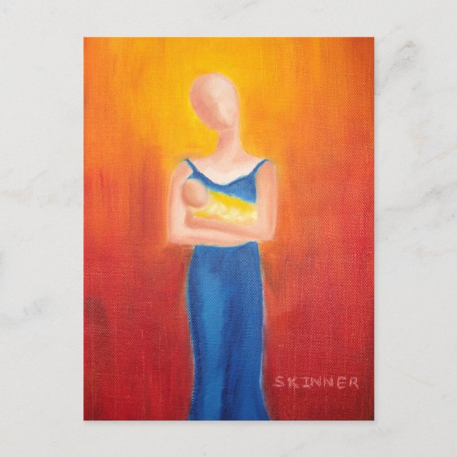 Ny mamma vykort (Framsida)