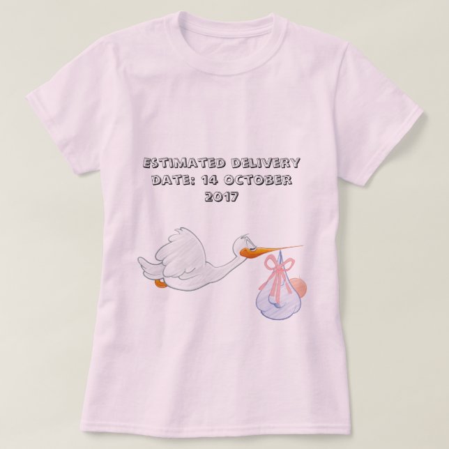 Ny mammastork t-shirt (Design framsida)
