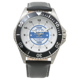 NY! Manar Watch - Personlig - Black Leather Armbandsur