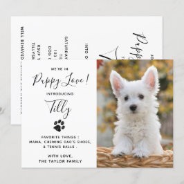 Ny marionettdockningsstation för sällskapsdjur Par Inbjudningar