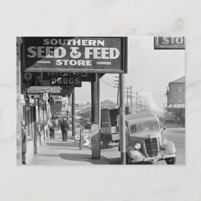 Ny marknad för Orleans-Fransken: 1935 Vykort (Framsida)