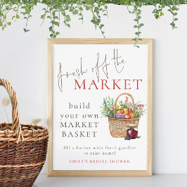 Ny marknadsintroduktion Fyll Möhippan Basket Poster