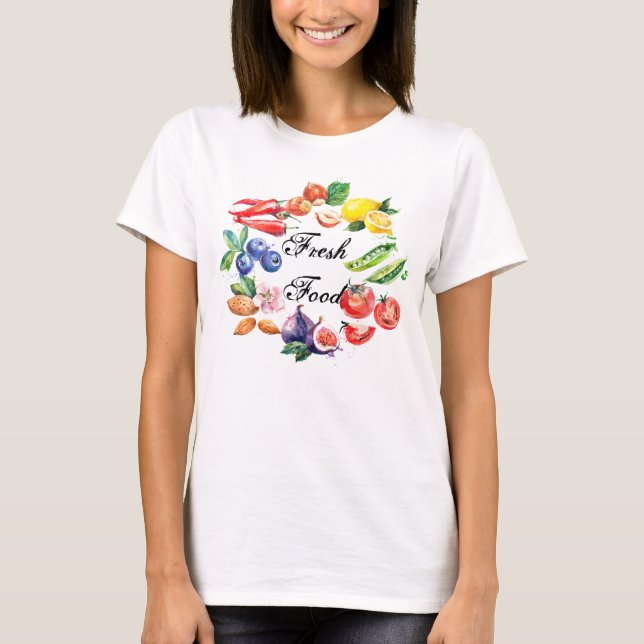 Ny matT-tröja - kvinnor Tee Shirt (Framsida)