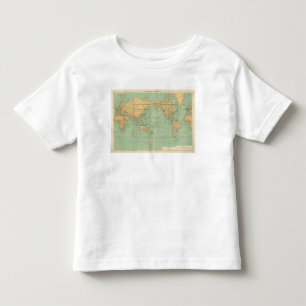 Ny merkantil marin- kartbok för indexkarta t shirt