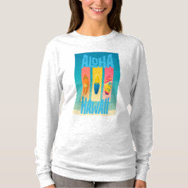 Ny Mode Kvinnor Vuxna Tri-blandning Långärmad T Shirt