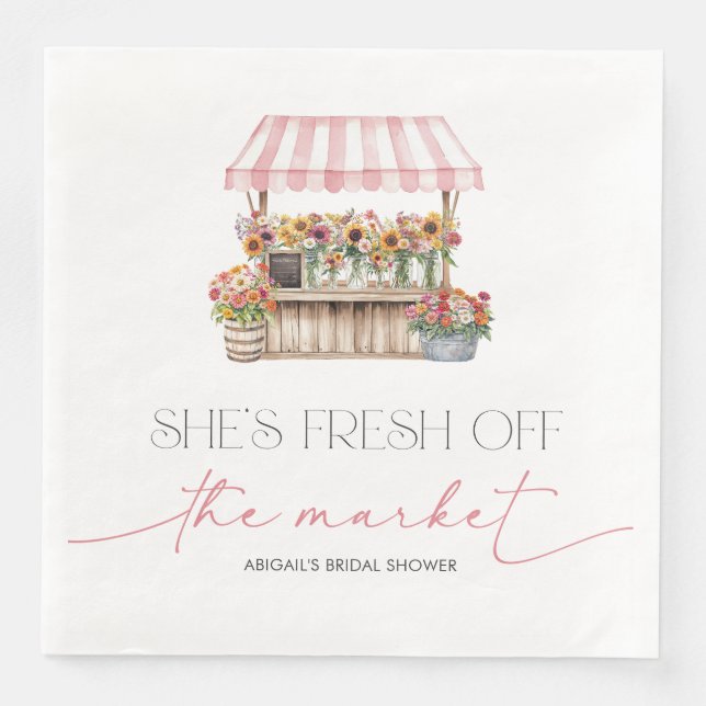 Ny Möhippa på marknaden Pappersservett (Framsida)