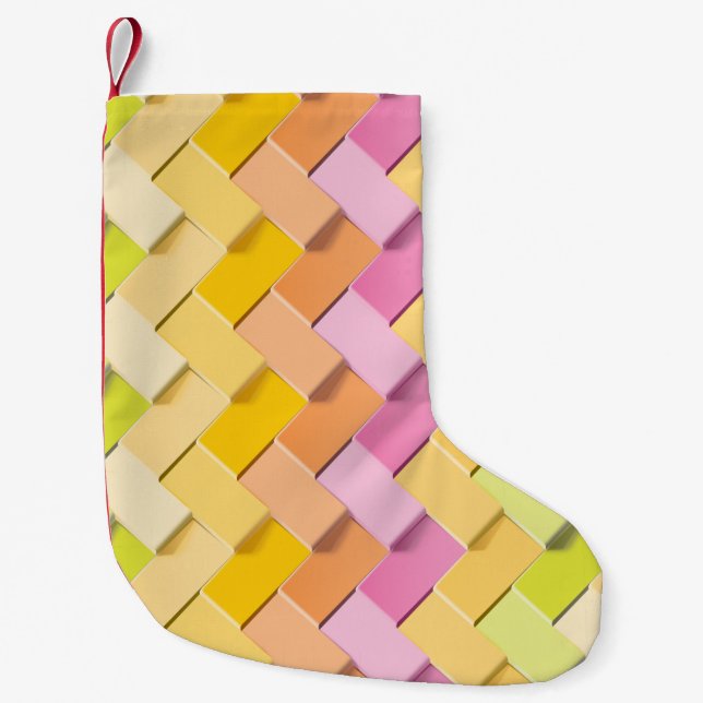 Ny Mönster-skapelse 2 Liten Julstrumpa (Framsidan)