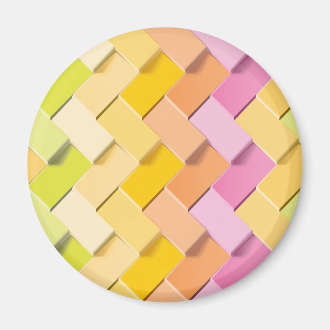 Ny Mönster-skapelse 2 Magnet (Framsidan)