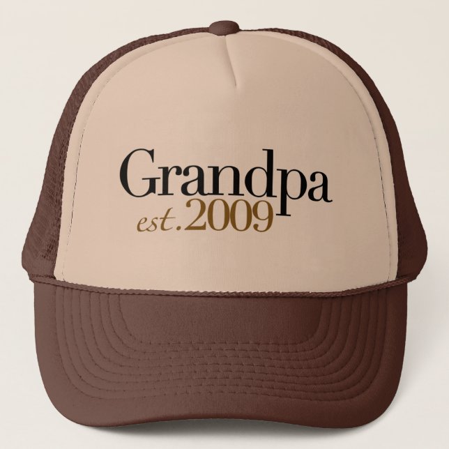 Ny morfar Est 2009 Truckerkeps (Framsida)