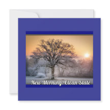 Ny morgon..Rent skiffer