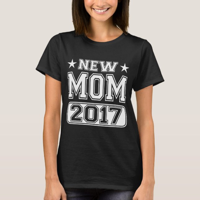 Ny mörk för mammabesättning 2017 t shirt (Framsida)