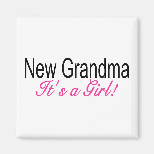 Ny mormor är en flicka magnet (Framsidan)