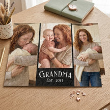 Ny Mormor Est. År Anpassat Namn 3 Foto