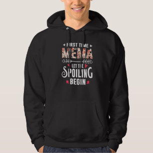 Ny mormor första gången MeMa låter fördärvandet bö Hoodie
