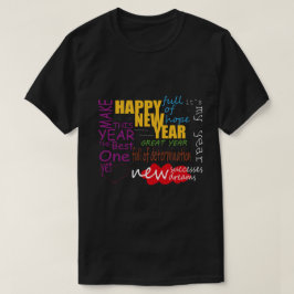 NY MOTIVERING AV lycklig T Shirt