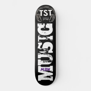NY MUSIC-skateboard Mini Skateboard Bräda 18,5 Cm