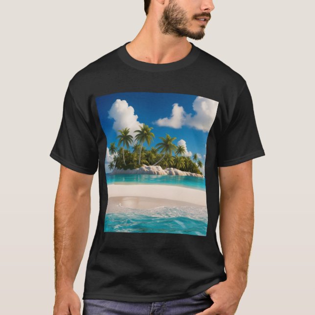 Ny naturlig design t-shirt (Framsida)