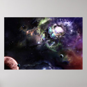 Ny Nebula Poster