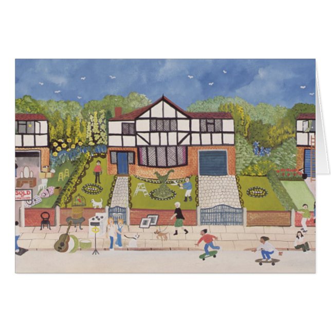 Ny Neighbourhood Hälsningskort (Framsidan Horizontal)