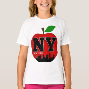 NY NEW YORK DEN STORA ÄPPLET T SHIRT