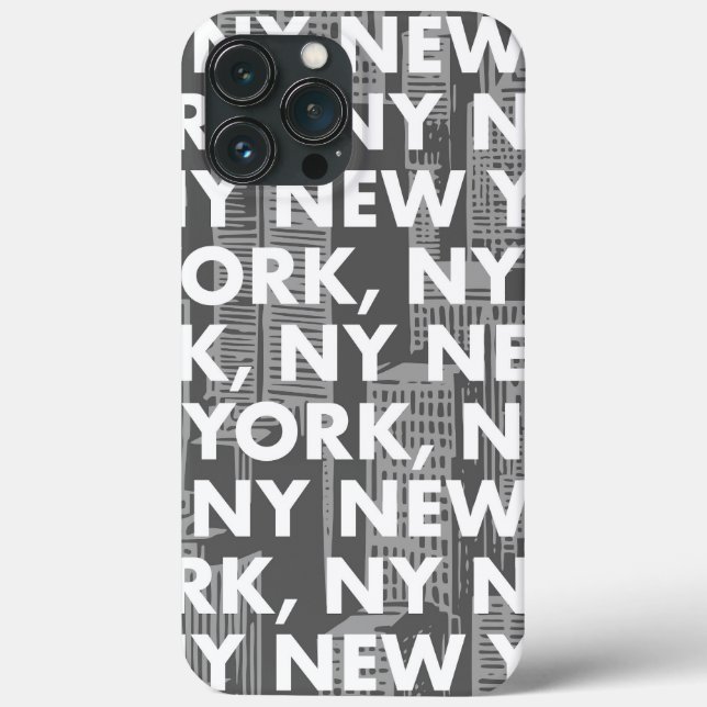 NY NEW YORK Graphic Mönster (Baksida)
