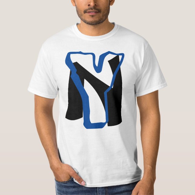 NY (New York) T Shirt (Framsida)