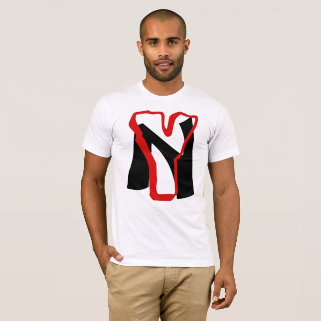 NY (New York) T Shirt (Hel framsida)
